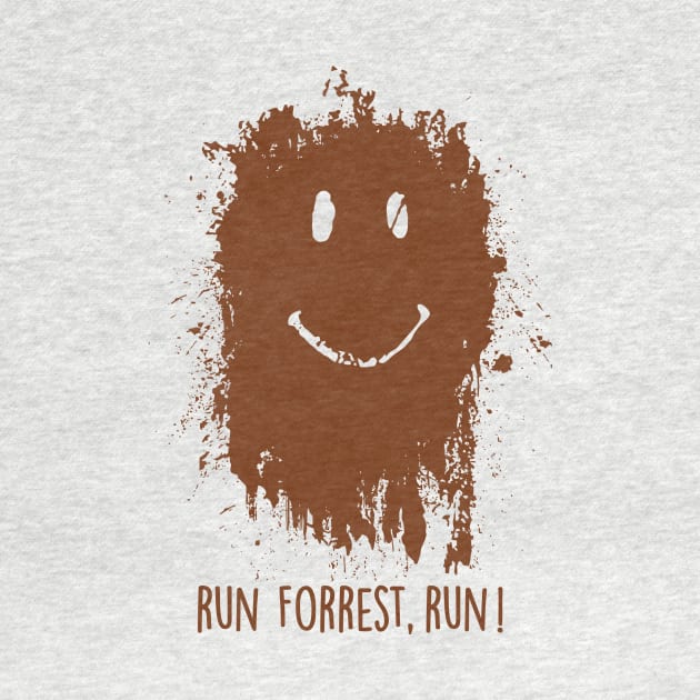 Run Forrest Gump Smile by TEEWEB